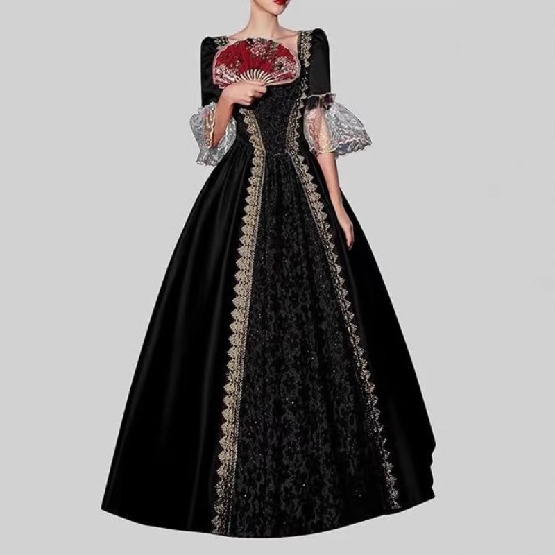 Dresses - S‑5XL Women New Medieval Renaissance Victorian