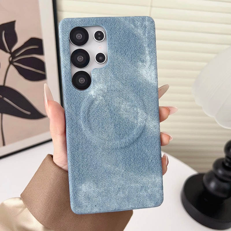 Jeans - Denim Jeans Texture Magnetic Phone Case