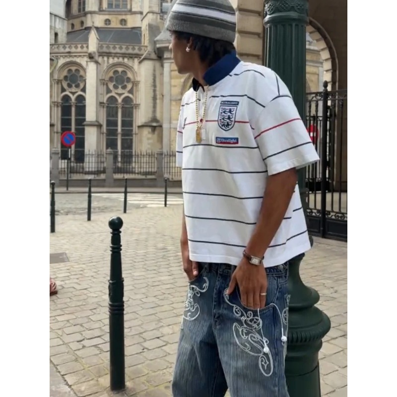 Retro Y2K 2 Pcs Set Street Sty - Jeans recension och pris