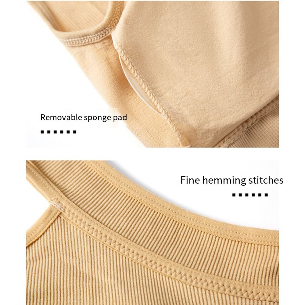 2Pcs Comfortable Seamless Wome - Seamless Ribbed Workout Tank Top recension och pris