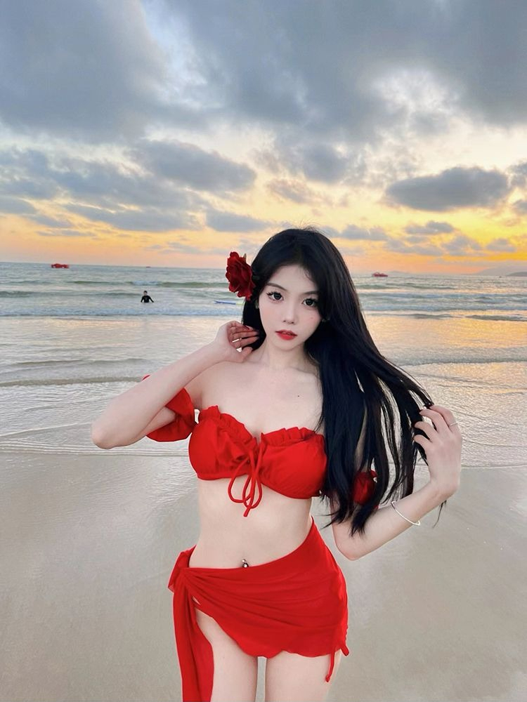 Sexy Red Bikini for Women 2026 - Swimwear recension och pris