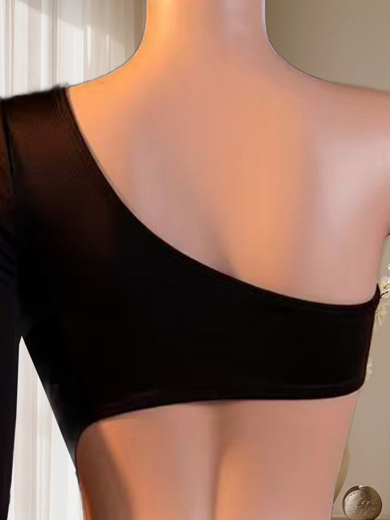 Women One Shoulder Long Sleeve - Lingerie recension och pris