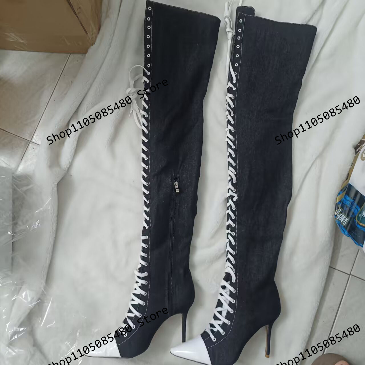 2025 New Women Pointed Toe Hig - Jeans recension och pris