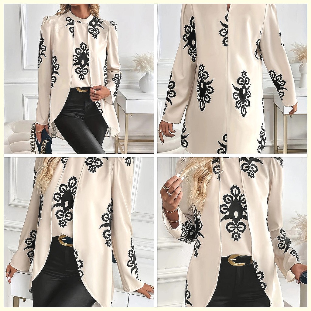 2026 Fashion Women's Long Slee - Blouses recension och pris