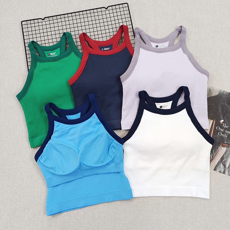 Women Ribbed Workout Sets 2 PC - Seamless Ribbed Workout Tank Top recension och pris