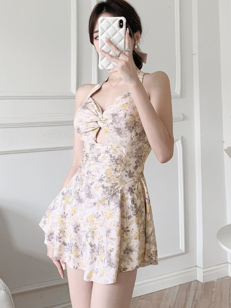 New Summer Floral Print Monoki - Dresses recension och pris
