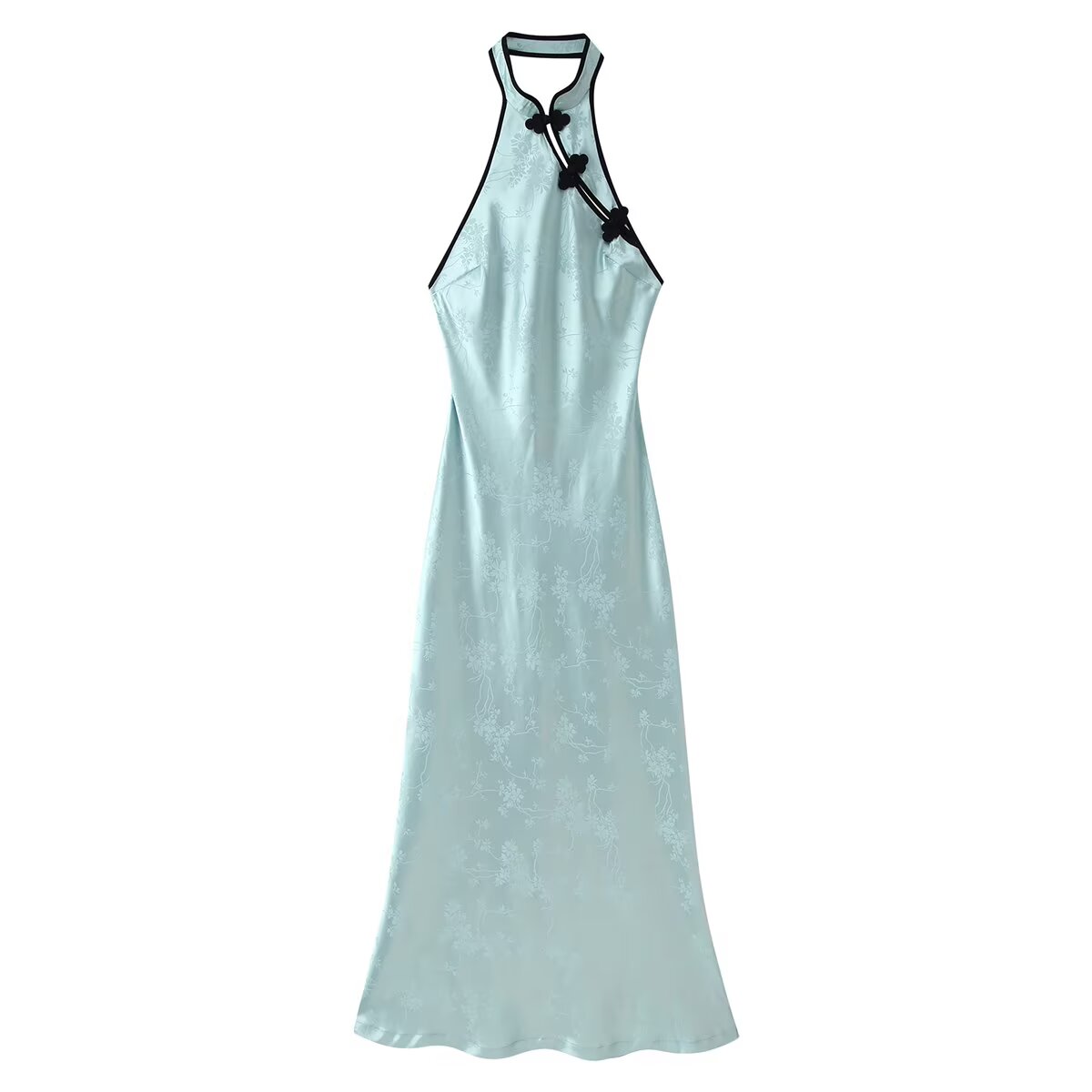 2026 Summer Women's Elegant Ch - French Vintage Floral Midi Dress recension och pris