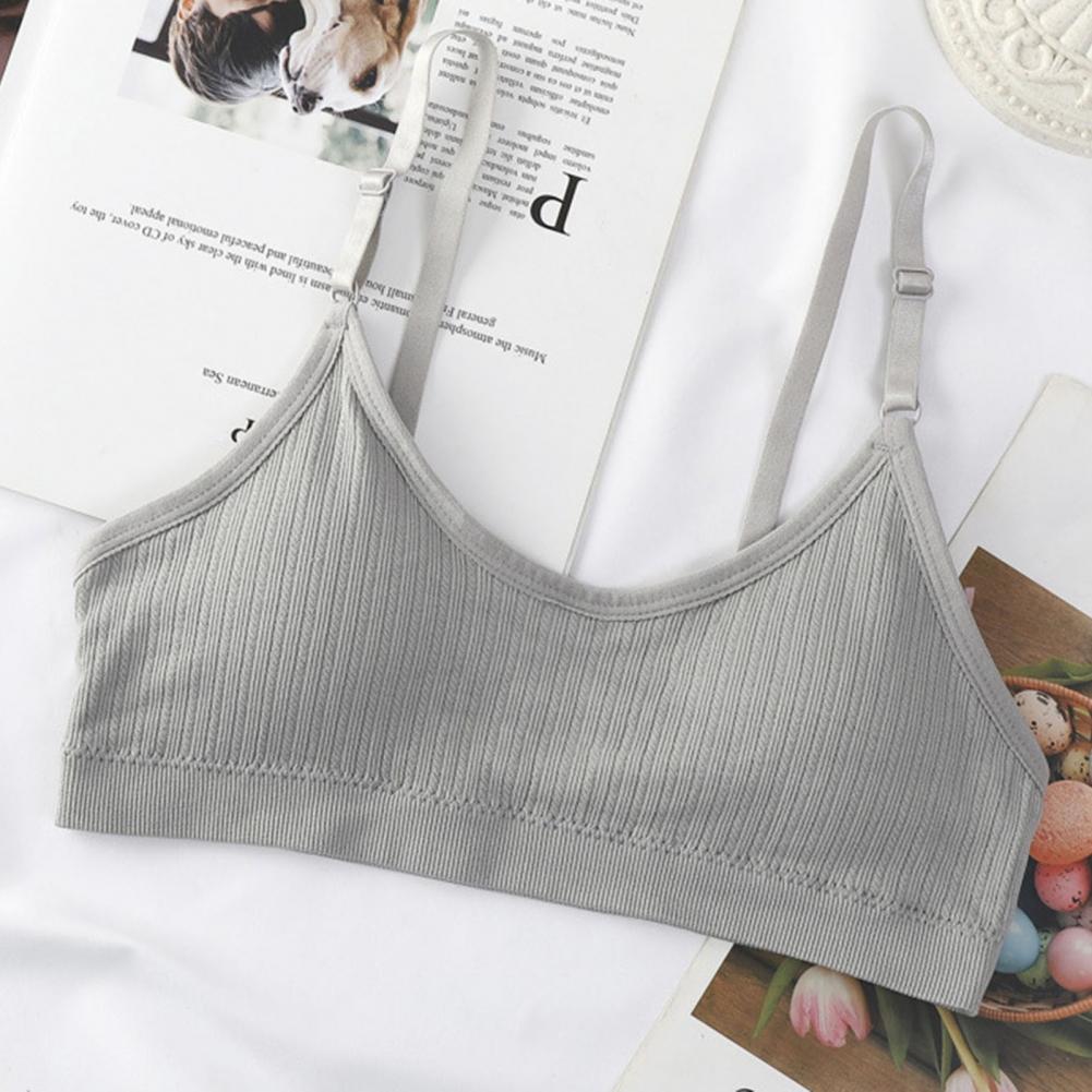 Comfortable Sports Bra Wireles - Seamless Ribbed Workout Tank Top recension och pris