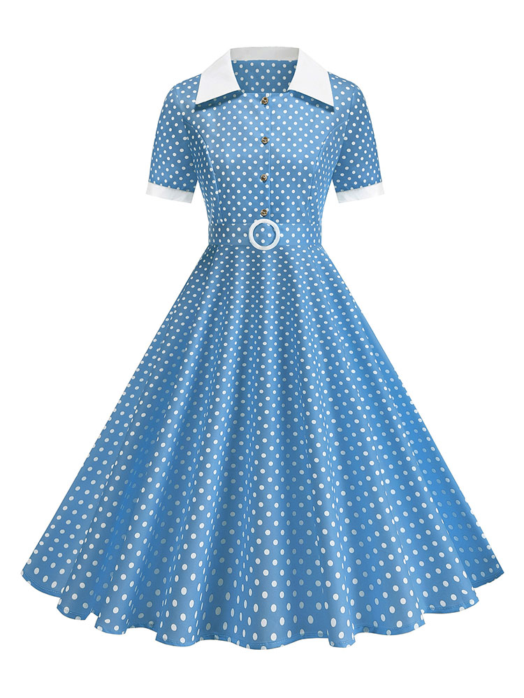 Vintage Women's Summer Dress P - French Vintage Floral Midi Dress recension och pris
