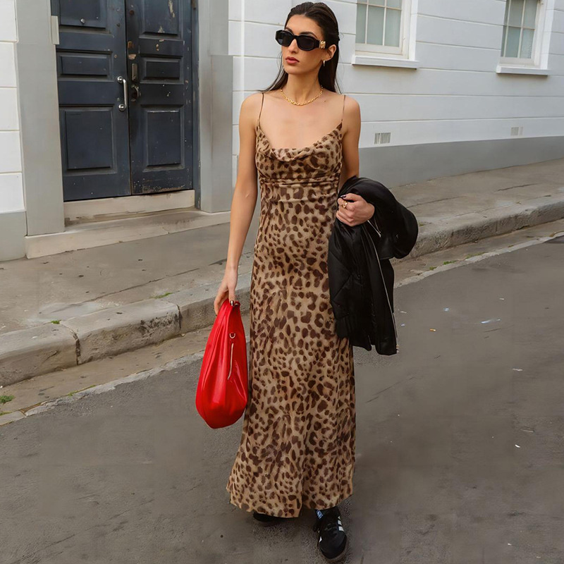 Vintage Leopard Print Sexy Cam - French Vintage Floral Midi Dress recension och pris