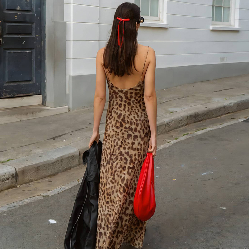Vintage Leopard Print Sexy Cam - French Vintage Floral Midi Dress recension och pris