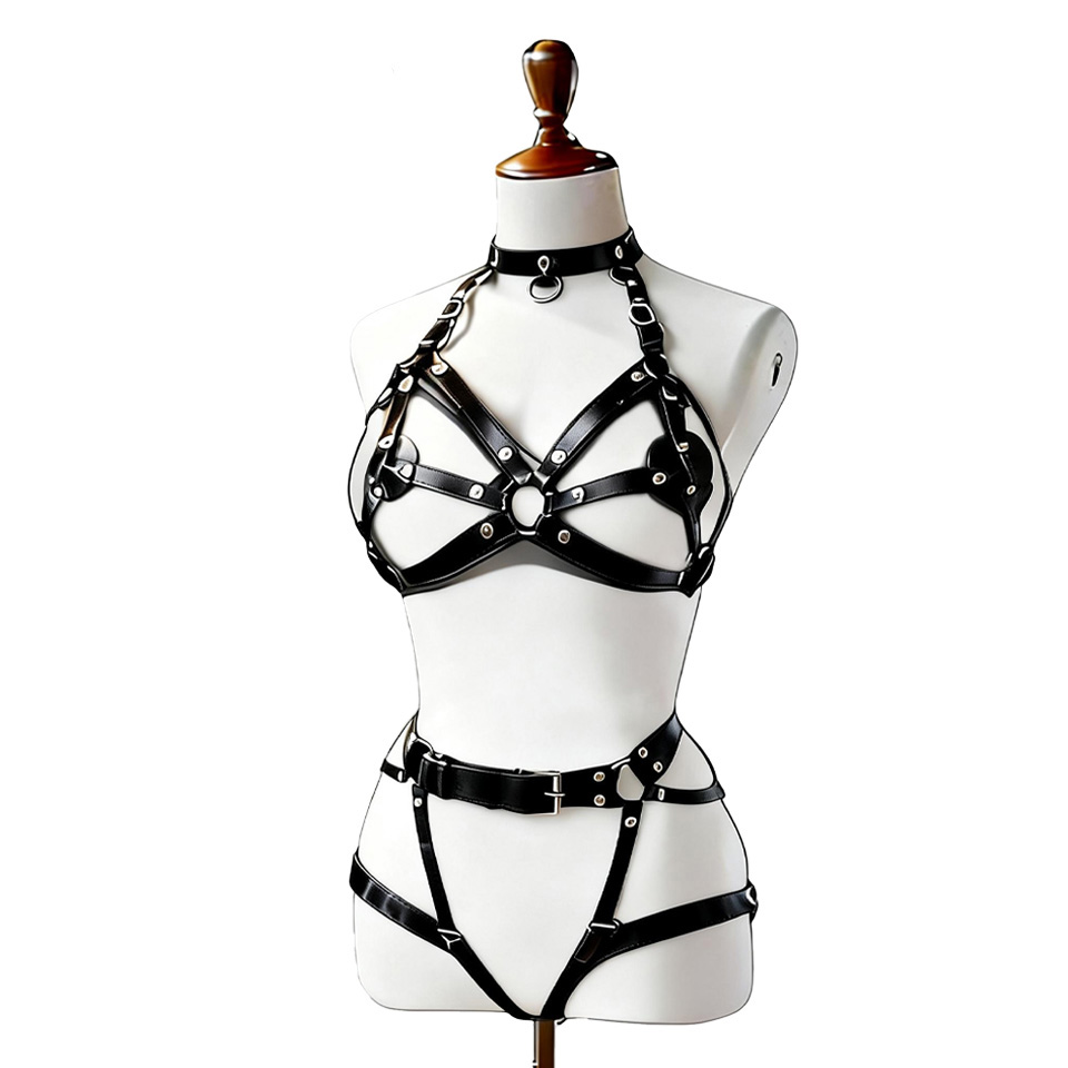 Women Sexy Leather Lingerie Bo - Lingerie recension och pris