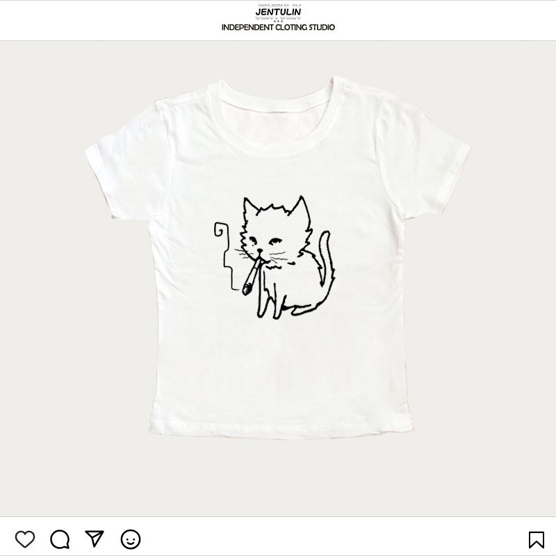 Korea Style Y2k 90s Baby Tees  - Y2K Graphic Baby Tee Crop recension och pris